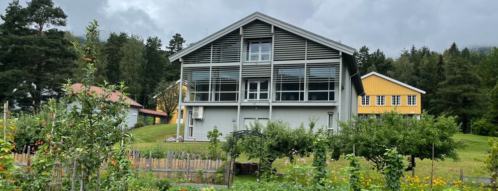 Bilde av ett av byggene i Seljord