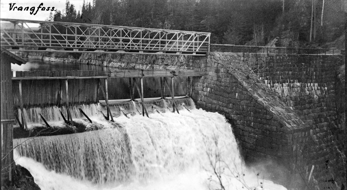 gammelt bilde av dam