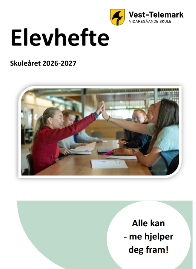 Lekkje til elevheftet