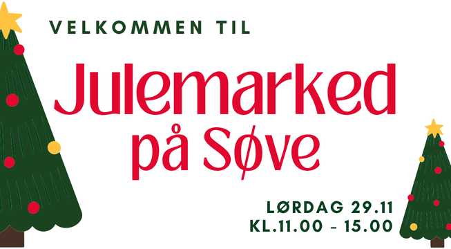 juletrær, dato, og klokkeslett for markedet
