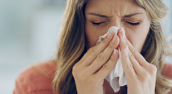 Person som er forkjølet